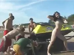 Trío sexy flaco en escenas de fuego-más Japanesemamas c anal real casero