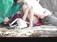 Mujer asiática Santa tira de real trio casero dulces.